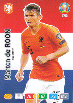 Marten de Roon Netherlands Panini UEFA EURO 2020#234